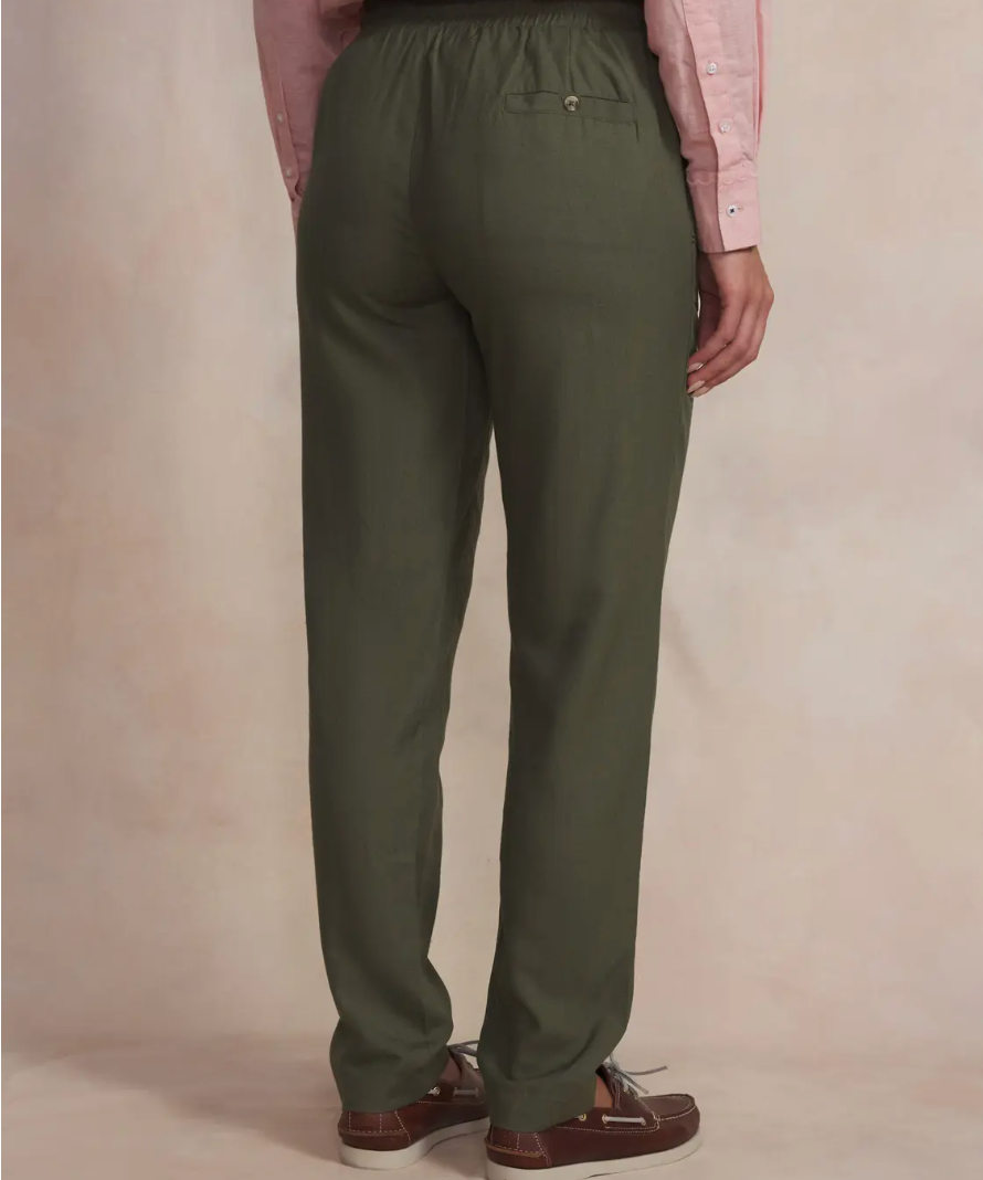 Pantalon jogger fluide Ammeljog – Kaki – TBS Femme