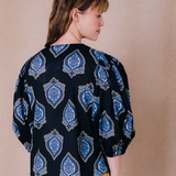 Blouse Serena - Bleu indigo - C'EST BEAU LA VIE !
