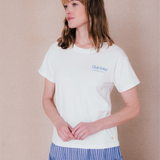 T-shirt print Salomé - Ecru - C'EST BEAU LA VIE !