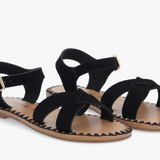 Sandales à brides croisées Ivy Cross W - Noir - ARMISTICE