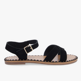 Sandales à brides croisées Ivy Cross W - Noir - ARMISTICE
