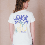 T-shirt à print à manches courtes Bellisima - Blanc - C'EST BEAU LA VIE !