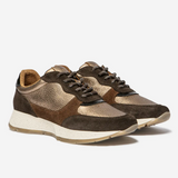 Tennis EULALIE TBS chocolat et bronze – vue de la paire