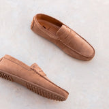 Chaussures bateau en daim pour homme Lewis - Antilope - BOBBIES HOMME