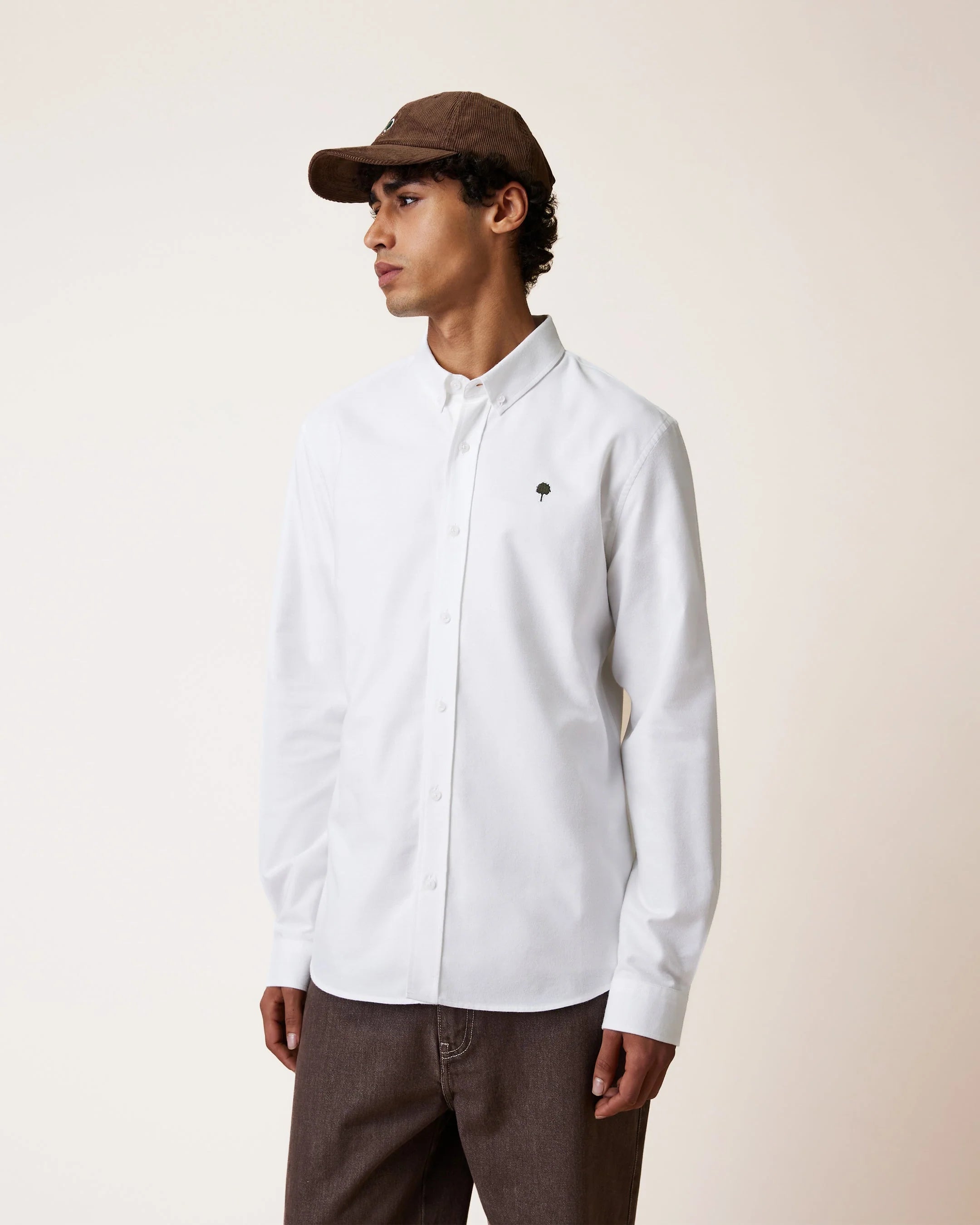 Chemise Ivoy blanche FAGUO homme vue de face