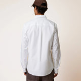 Vue arrière de la chemise Ivoy blanche FAGUO