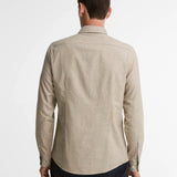 Vue de dos de la chemise ajustee pierre Turner Tailored BARBOUR HOMME