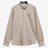 Photo a plat de la chemise en coton pierre Turner Tailored BARBOUR HOMME avec col boutonne