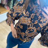 Chemise Getanoa - Bleu encre - LA FÉE MARABOUTÉE