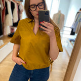 Chemise Rebya en popeline de coton modulable - Mousse - DES PETITS HAUTS