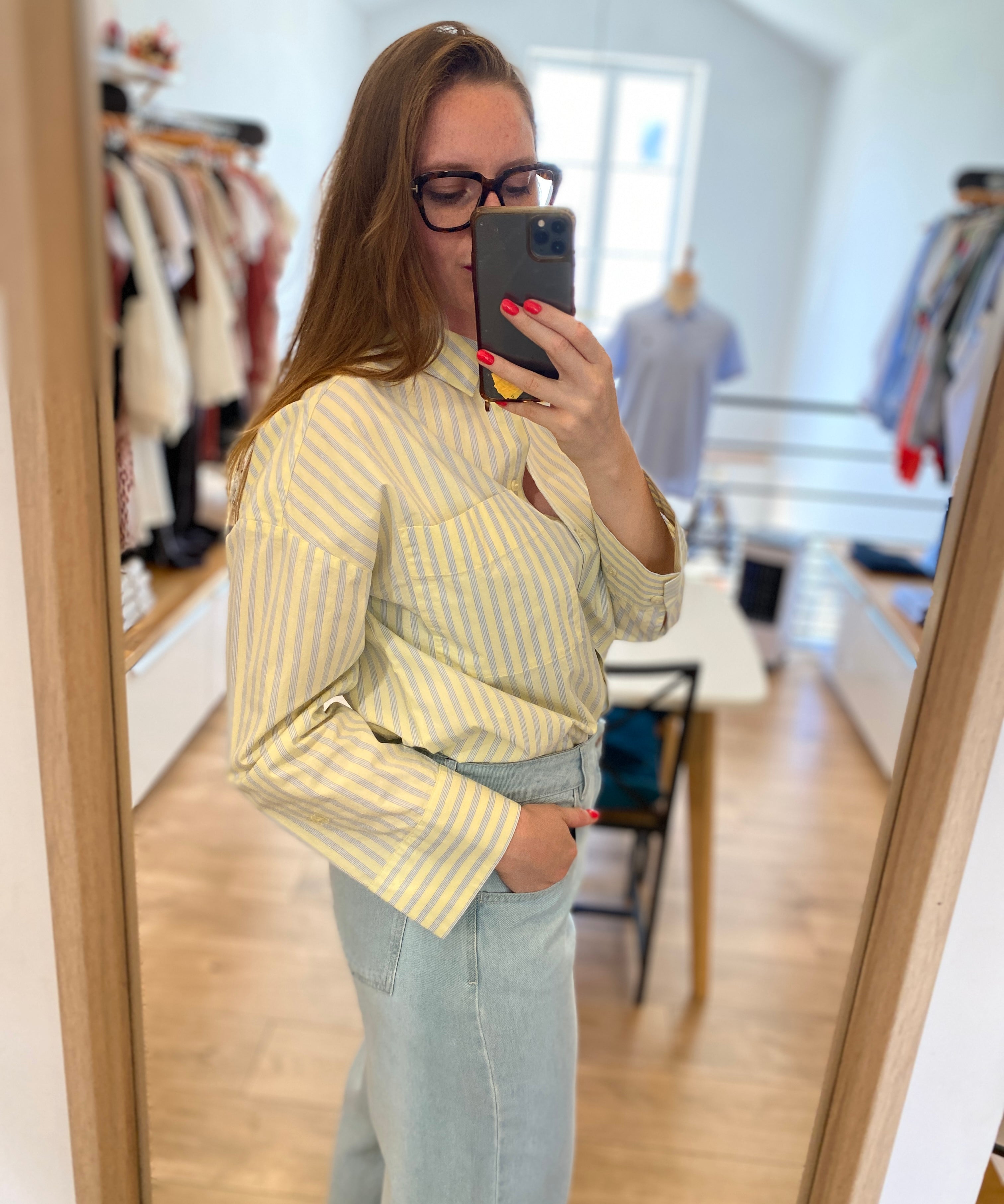 Chemise rayée en pur coton Totoro - Cocon - DES PETITS HAUTS