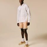 Chemise ajustée stretch avec motif subtil Adict - Blanc - SUN VALLEY HOMME