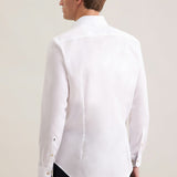 Chemise business ajustée homme sans repassage - Blanc - SEIDENSTICKER
