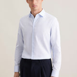 Chemise business ajustée homme sans repassage - Bleu clair - SEIDENSTICKER