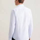 Chemise business ajustée homme sans repassage - Bleu clair - SEIDENSTICKER