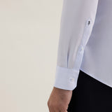 Chemise business ajustée homme sans repassage - Bleu clair - SEIDENSTICKER