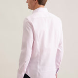 Chemise business ajustée homme sans repassage - Rose - SEIDENSTICKER