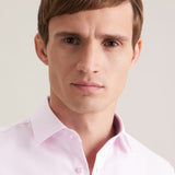 Chemise business ajustée homme sans repassage - Rose - SEIDENSTICKER