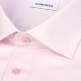 Chemise business ajustée homme sans repassage - Rose - SEIDENSTICKER