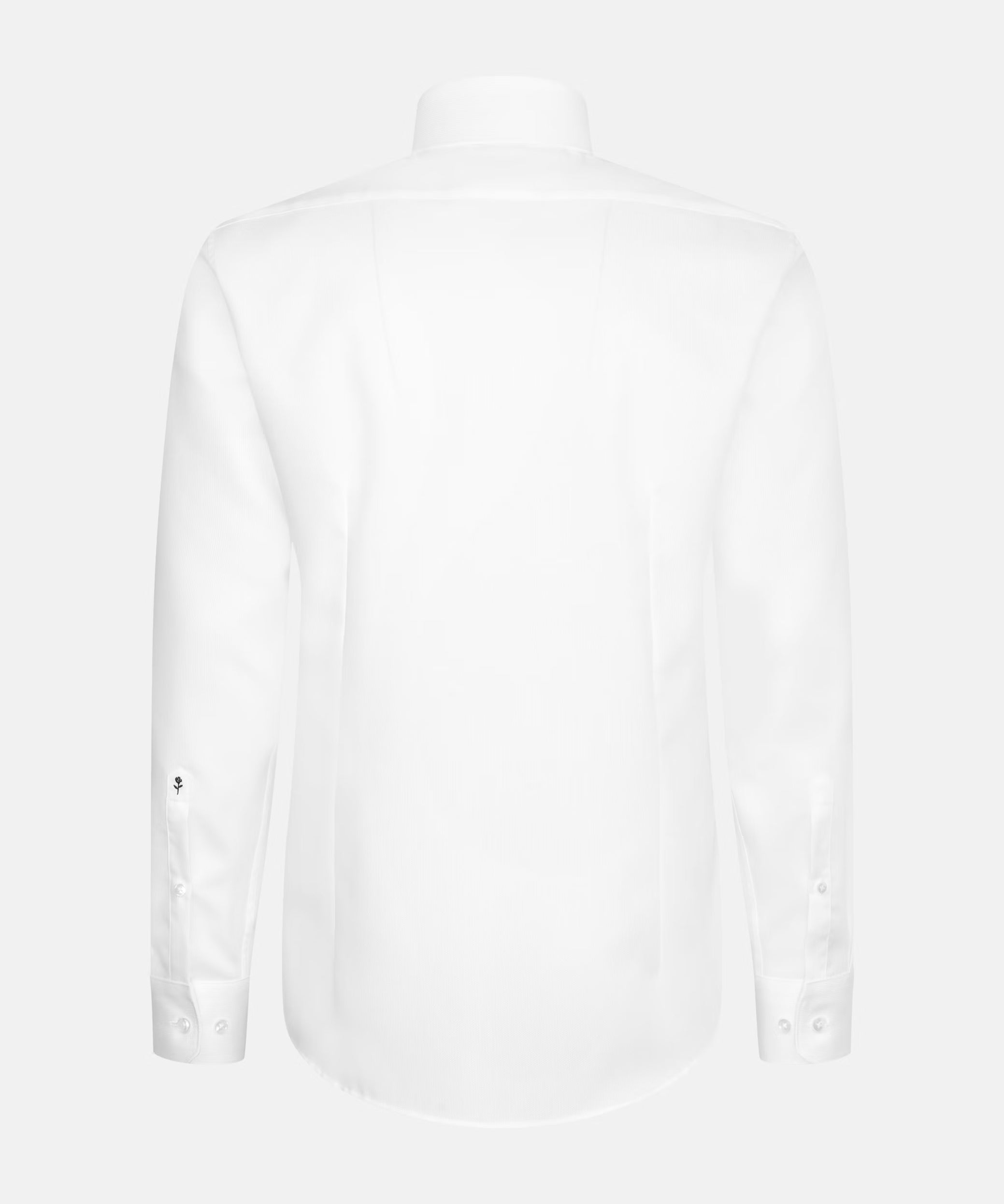 Chemise d'affaires unie slim pour homme - Blanc - SEIDENSTICKER