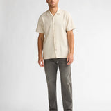 Chemise droite à manches courtes en maille - Sable - PETROL INDUSTRIES HOMME