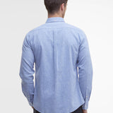 Chemise ajustée en lin Nelson - BARBOUR HOMME