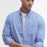 Chemise ajustée en lin Nelson - BARBOUR HOMME