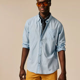 Chemise légère en coton à rayures riviera Adly - SUN VALLEY HOMME