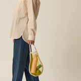 Chemise rayée chic avec fils brillants Tinette - Glossy pivoine - DES PETITS HAUTS