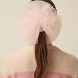 Chouchou volumineux en tulle bulle Noelia - Rose bonbon - DES PETITS HAUTS