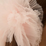Chouchou volumineux en tulle bulle Noelia - Rose bonbon - DES PETITS HAUTS