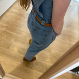 Combi-pantalon en jean Tia - Bleu - SUNCOO
