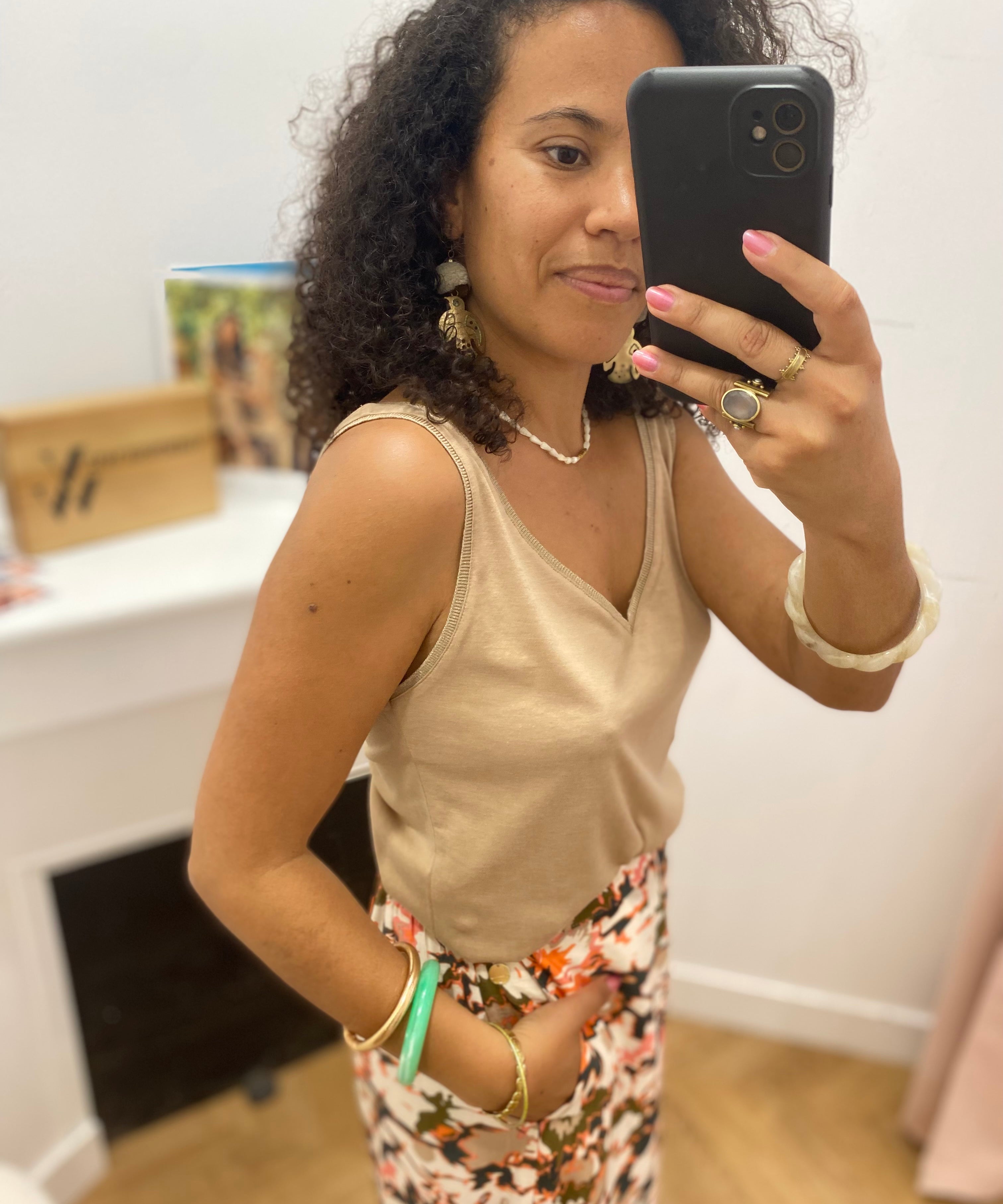 Débardeur Dune – Beige – Lola Espeleta