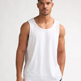 Débardeur en coton flammé Luna - Blanc - PETROL INDUSTRIES HOMME