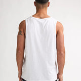 Débardeur en coton flammé Luna - Blanc - PETROL INDUSTRIES HOMME