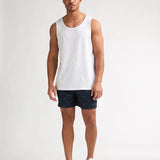 Débardeur en coton flammé Luna - Blanc - PETROL INDUSTRIES HOMME