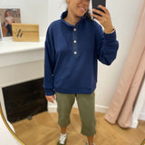 Sweat femme Eslyncam - Navy - TBS Femme