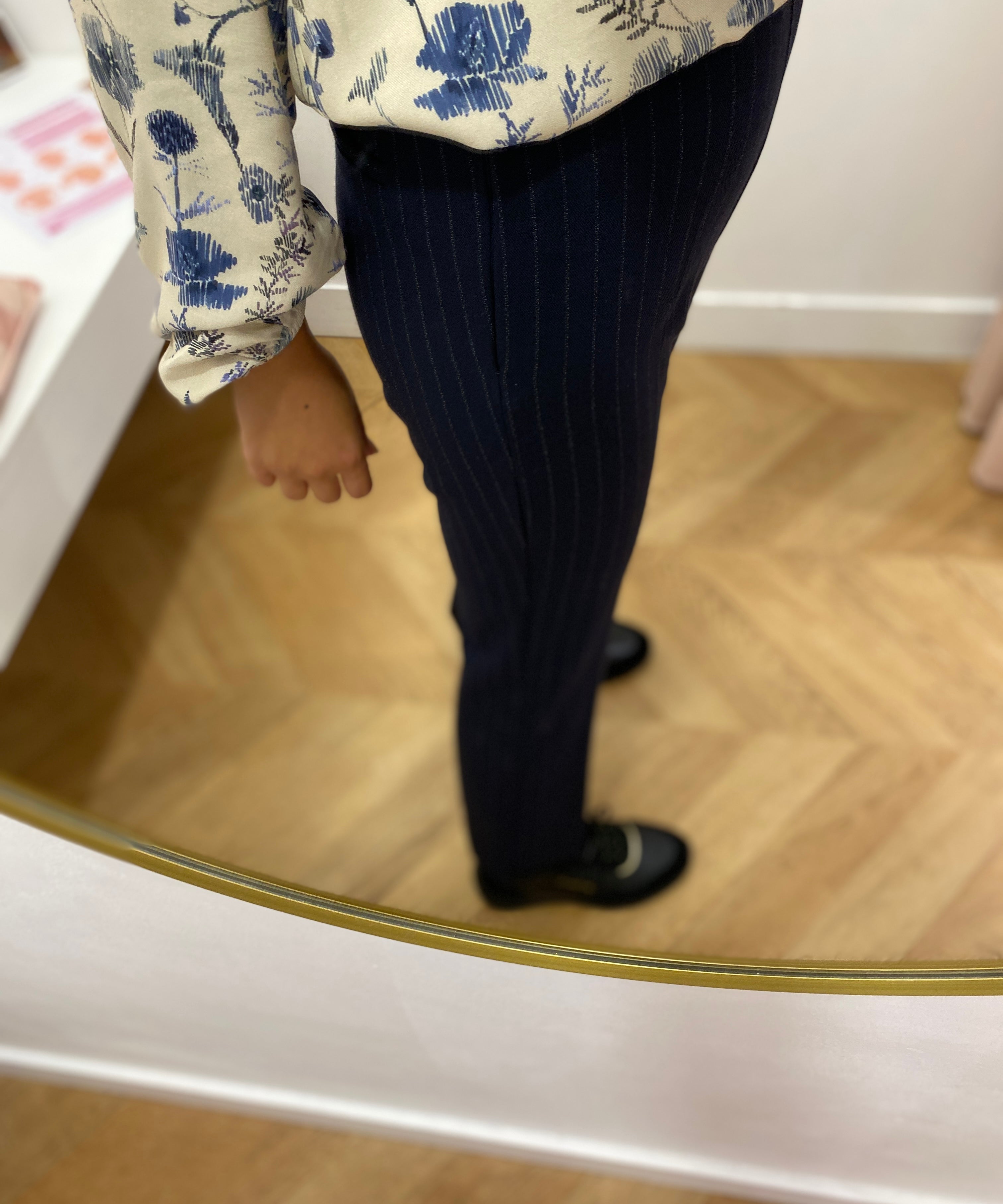 Pantalon capri Adrian - Marine - GRACE & MILA