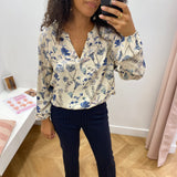 Pantalon capri Adrian - Marine - GRACE & MILA