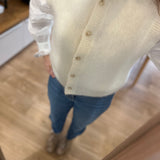 Gilet Alibou - Crème - DES PETITS HAUTS