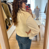 Gilet Alibou - Crème - DES PETITS HAUTS