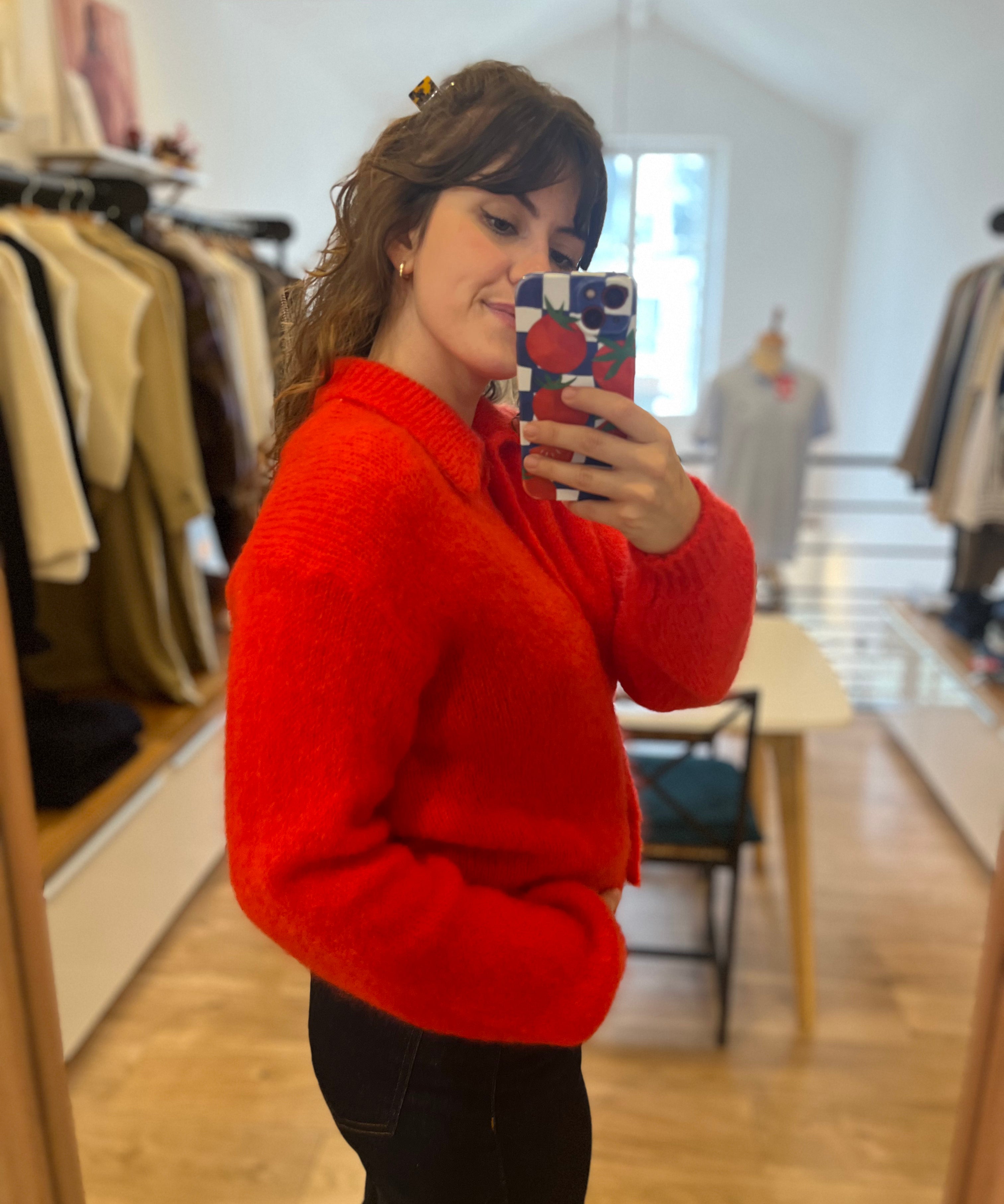 Gilet Alpolo - Rouge - DES PETITS HAUTS
