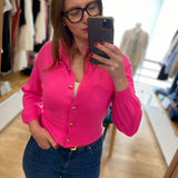 Gilet fin en laine boutons cœur Arbalette - DES PETITS HAUTS