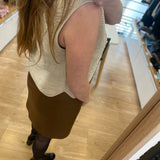 Gilet léger sans manches Yalir - Beige clair - SUN VALLEY FEMME