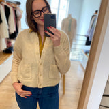 Gilet oversize en maille douce mohair Dobilou - DES PETITS HAUTS