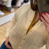 Gilet oversize en maille douce mohair Dobilou - DES PETITS HAUTS