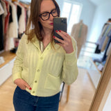 Gilet oversize en maille douce mohair Dobilou - DES PETITS HAUTS