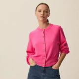 Gilet fin en laine boutons cœur Arbalette - DES PETITS HAUTS