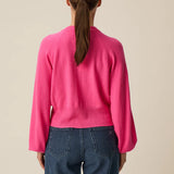 Gilet fin en laine boutons cœur Arbalette - DES PETITS HAUTS