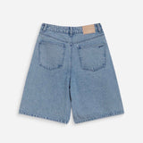 Bermuda long en jean taille haute Will - Skyblue - GRACE & MILA
